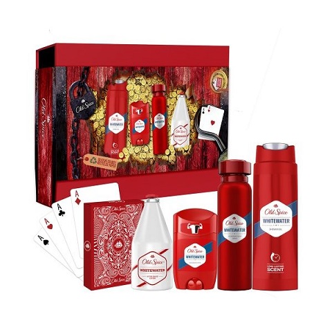 Kazeta Old Spice Whitewater VPH+deo+SPG | Kosmetické a dentální výrobky - Pánská kosmetika - Dárkové kazety Kazeta Old Spice Whitewater VPH+deo+SPG | Kosmetické a dentální výrobky - Pánská kosmetika - Dárkové kazety